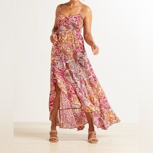 Free People Forever Yours Smocked Slip Dress